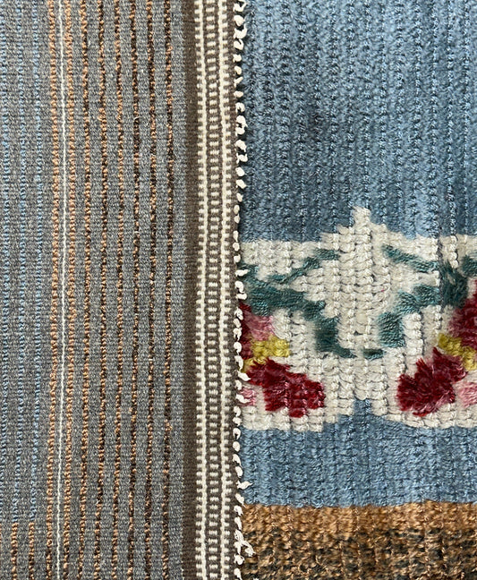 Floral Vintage Rya Rug | 2'11 x 5’9